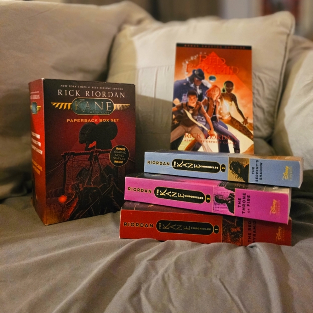 The Kane Chronicles, trilogy written by Rick Riordan